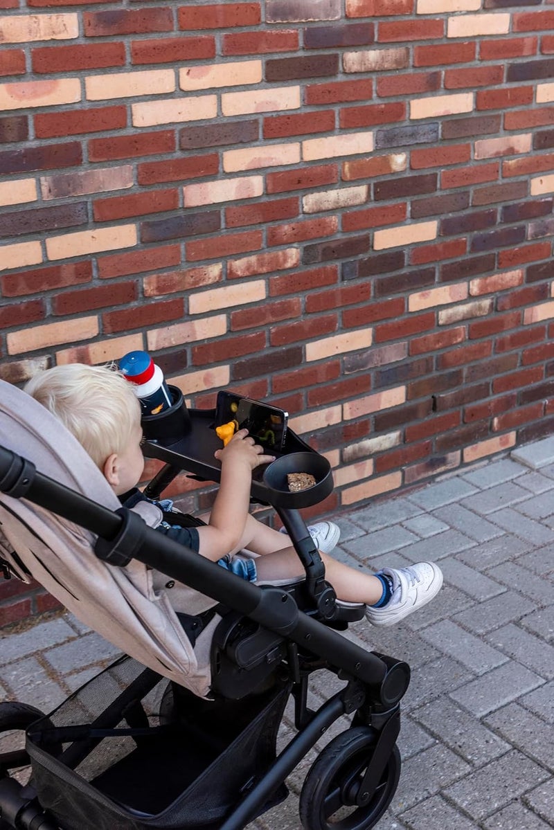 Dooky Stroller Snack Tray - Universal Design for Snacks and Activities - Image 3